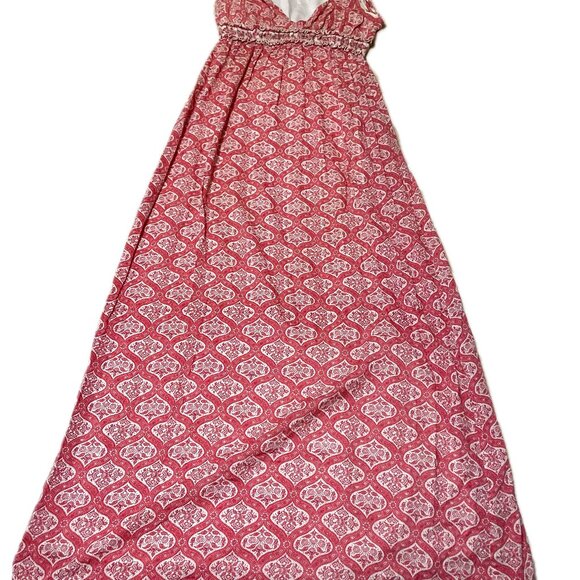 Max Studio Pink Oji Print Maxi Dress – Size 4 - Picture 2 of 8